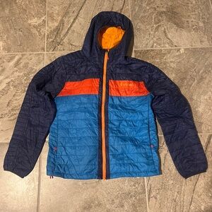 Cotopaxi women’s capa hooded puffy jacket